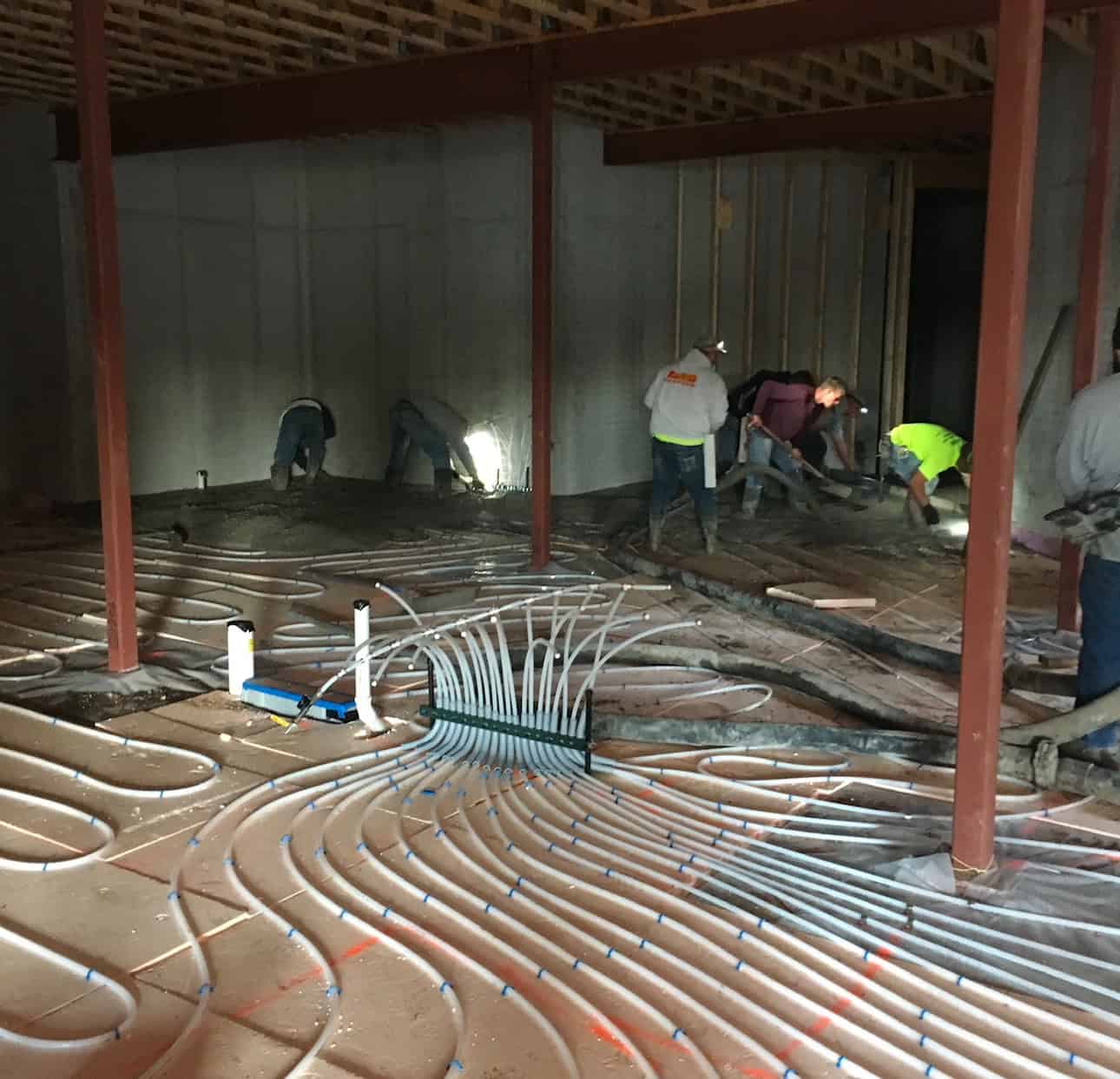 Radiant Heat Flooring Custom Home Oakland County Michigan Design Build Luxury